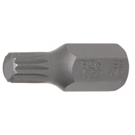 Bit Innenvielzahn, M8, 10 (3/8), 30 mm