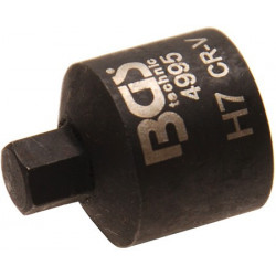 Bremssattel-Innen-6-Kant-Einsatz, extra kurz, 7 mm