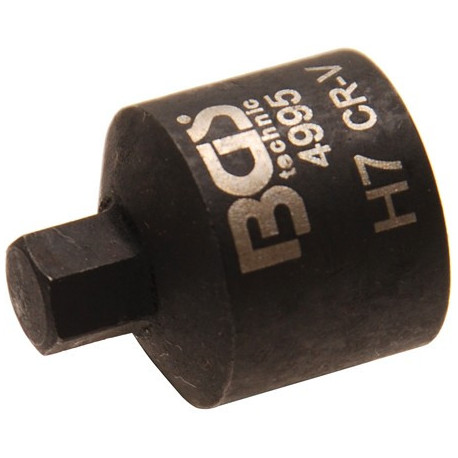 Bremssattel-Innen-6-Kant-Einsatz, extra kurz, 7 mm