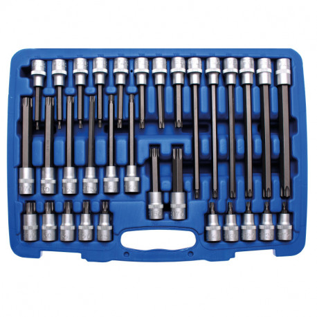 Bit-Einsatz-Sortiment, T-Profil, 12,5 (1/2), 32-tlg.