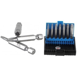 Schrauben-Ausdreher-Satz für defektes T-Profil (für Torx) T10-T40, 7-tlg.