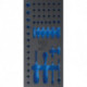 Werkstattwageneinlage 1/3, leer: für Steckschlüssel-Satz | 6,3 mm (1/4") | 50-tlg.