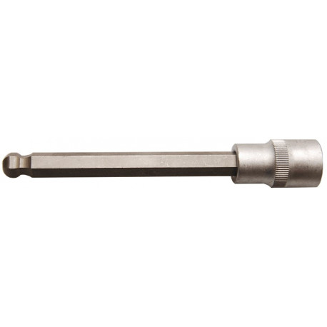 Bit-Einsatz, Innen-6-Kant mit Kugelkopf, 12,5 (1/2), 10 mm