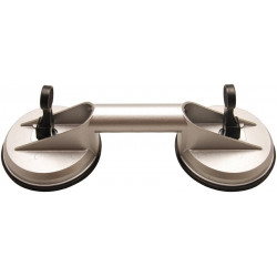 Doppel-Gummisauger, Aluminium , Ø 115 mm