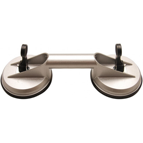 Doppel-Gummisauger, Aluminium , Ø 115 mm