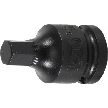 Kraft-Bit-Einsatz | 12,5 mm (1/2") | Innensechskant 10 mm