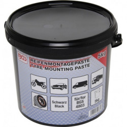 Reifenmontagepaste, schwarz, 5 Kg Eimer