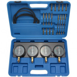 Synchron-Testgerät für Vergaser, 0-14 PSI, 25-tlg.