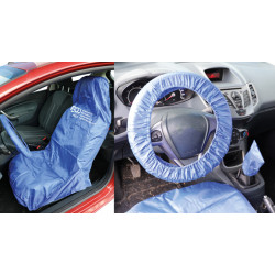 Universal Sitz- und Lenkrad-Schonbezug-Satz, Polyester