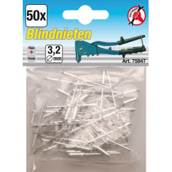 Blindnieten 3,2 mm, 50-tlg.