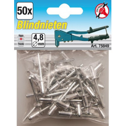 Blindnieten 4,8 mm, 50-tlg.