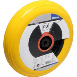 PU-Rad für Schubkarre, gelb, 400 mm