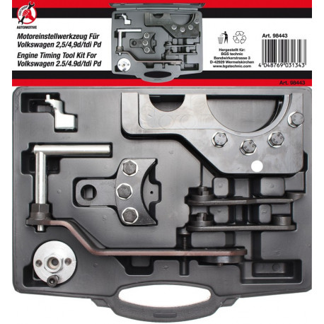 Motor-Einstellwerkzeug-Satz für VAG 2,5 / 4,9D / TDI Pump-Düse