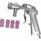 Ersatzsandstrahlpistole für Druckluft-Sandstrahlkabine, passend für BGS 8717